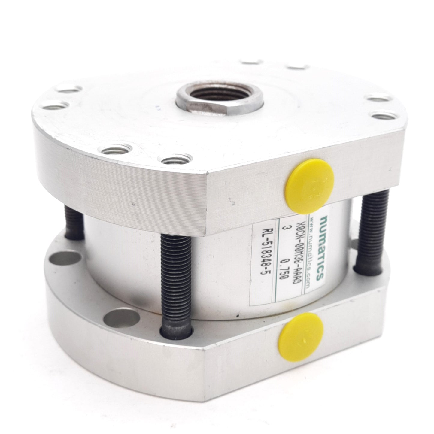 Used Numatics X0CN-00M3E-AAA0 Compact Cylinder ø3in Bore, 3/4in Stroke NPTF1/8 250PSI