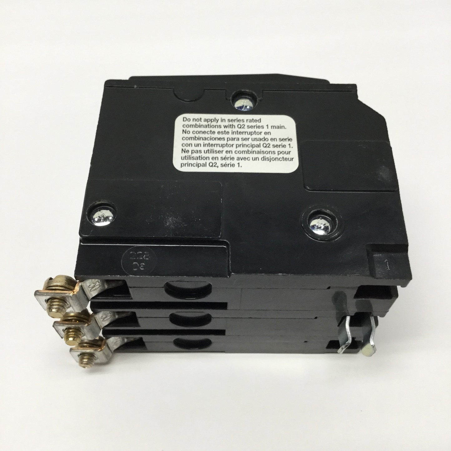 New – Open box Square D QOB330 Miniature Bolt-On Circuit Breaker 30A 3-Pole 120/240VAC 10kA