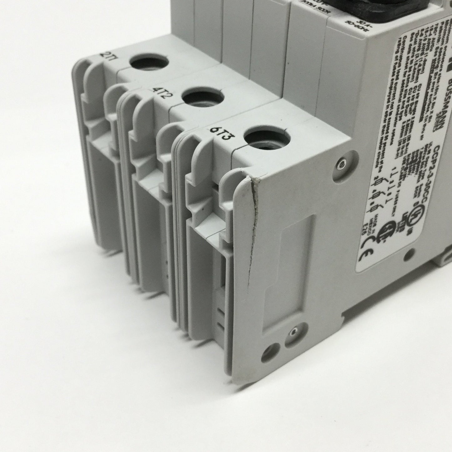 New – Open box Eaton Bussmann CCP2-3-30CC Fusible Disconnect Switch 3-Pole, Class CC 30A 600VAC
