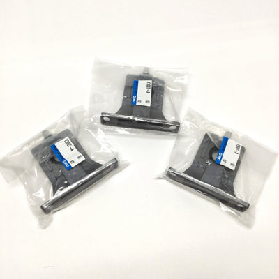 New Lot of 3 SMC Y300T-A Modular Filter/Regulator Mount Interface Spacer w/Bracket