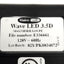 Used Luxo WAL025968 Wave LED Magnifier 3.5-Diopter Lens, 6W Dimmable LEDs 45in 120VAC