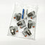 New Lot of 6 SMC AS3301F-03-07A Elbow Speed Control Fittings R 3/8" x Ø1/4" Tube