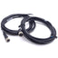 Used Lot of 2 Banner MQDC-415 Cordset Cable, M12 4-Pin Female to Flying Leads, 10ft