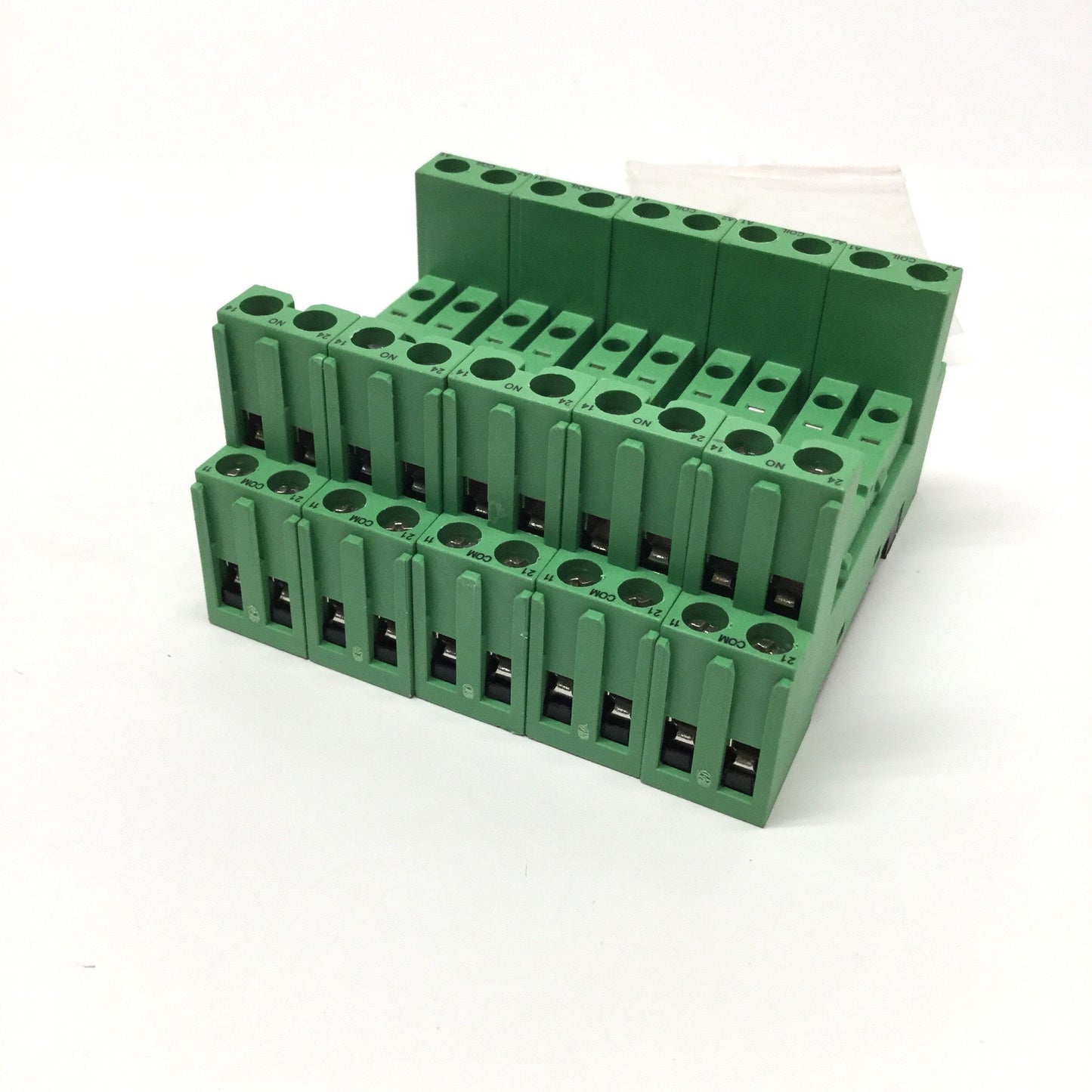 New – Open box Lot of 5 Phoenix Contact PR1-BSC2/2X21 2833518 Relay Base Sockets, 300V 12A