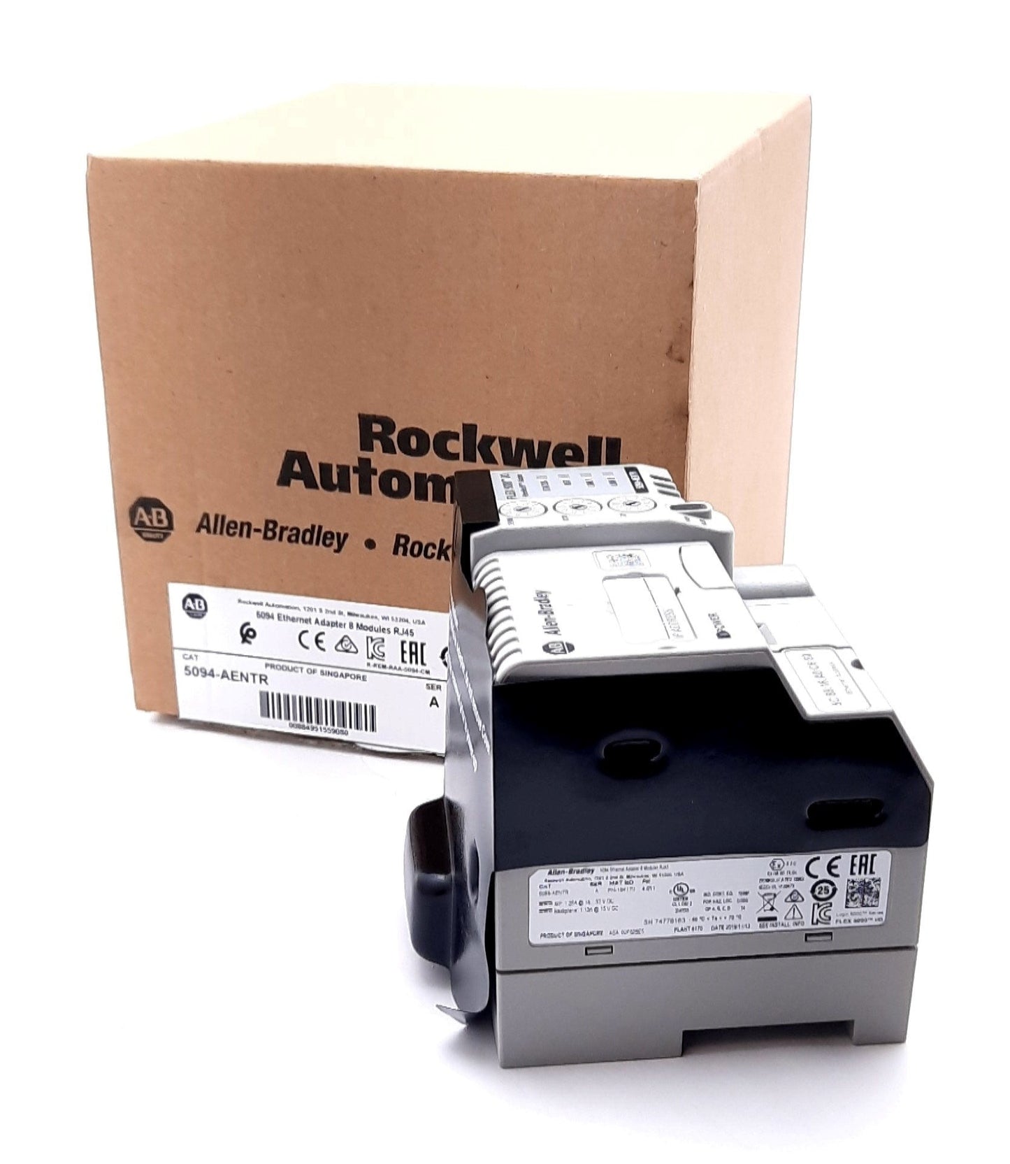 New Allen Bradley 5094-AENTR Ethernet Adapter 8 Module 24VDC