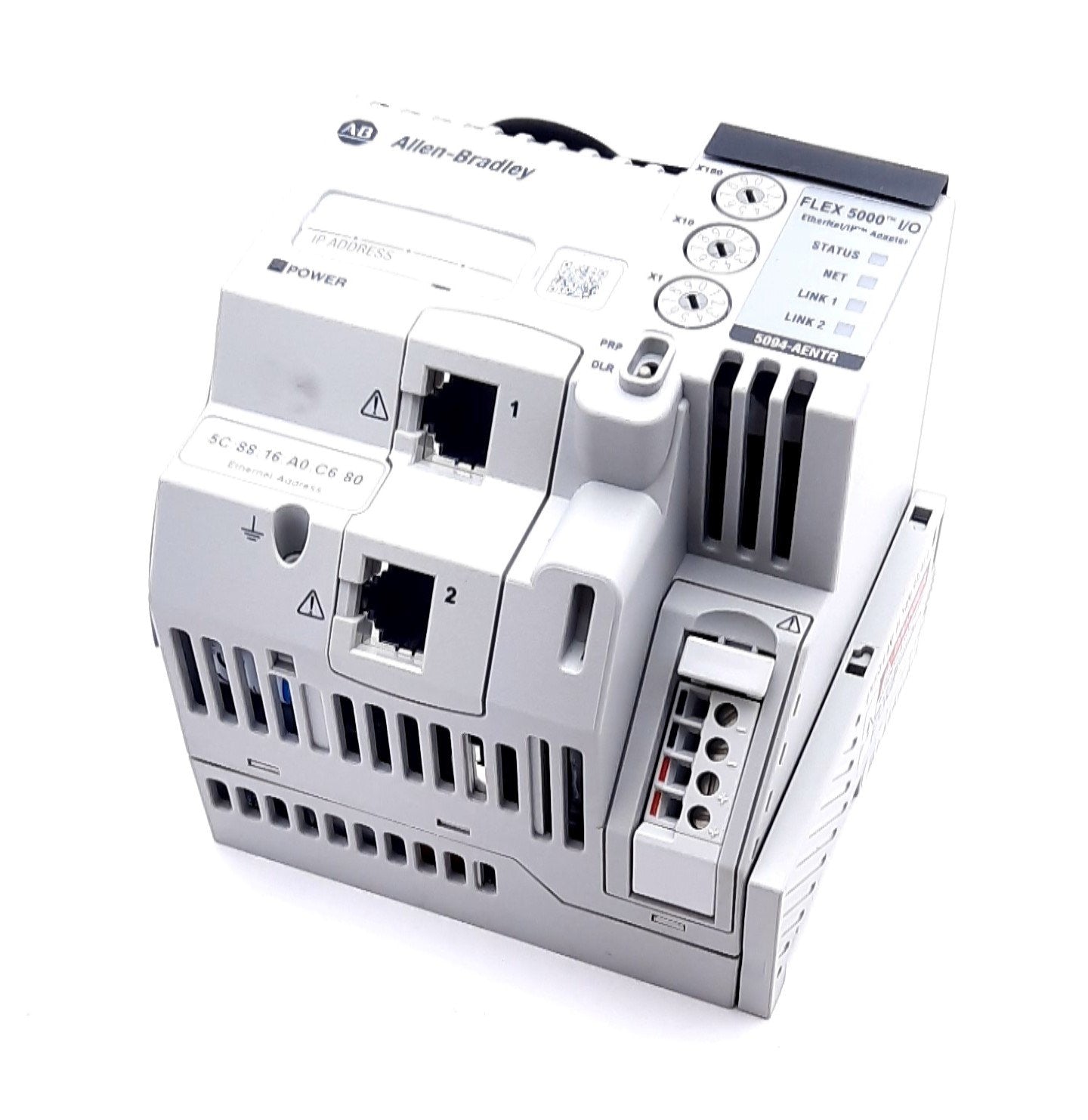 New Allen Bradley 5094-AENTR Ethernet Adapter 8 Module 24VDC