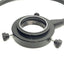 Used Fiber Optic Microscope Light Ring Flex Source, 54mm ID, 92mm OD, 2.5Ft length