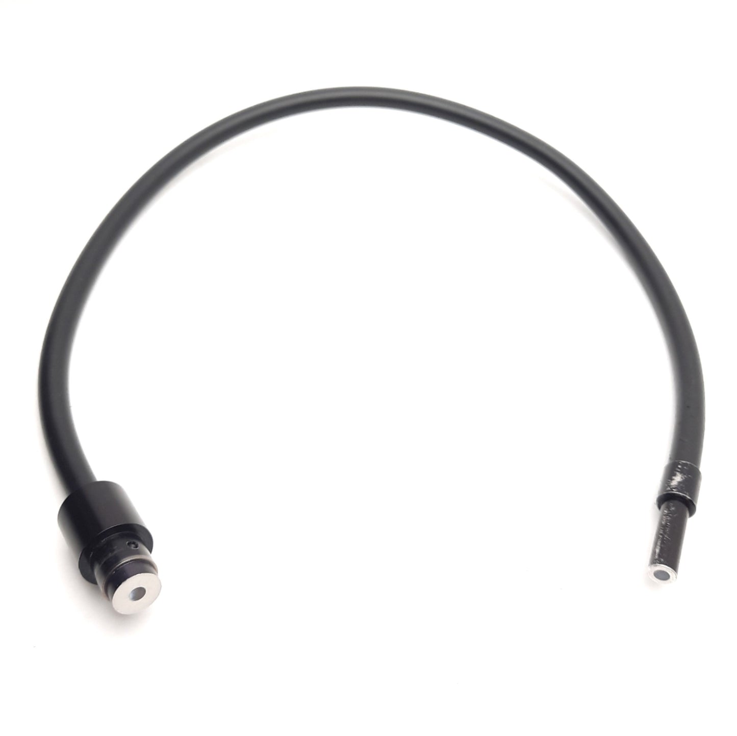 Used Schott Fostec Semi-Rigid Fiber Optic Light Guide, 750mm, 10mm Output, 15mm In
