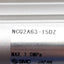 Used SMC NCQ2A63-15DZ Compact Cylinder, ø63mm Bore, 15mm Stroke, 145PSI, NPT1/4 Ports