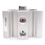 Used SMC NCQ2A63-15DZ Compact Cylinder, ø63mm Bore, 15mm Stroke, 145PSI, NPT1/4 Ports