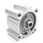 Used SMC NCQ2A63-15DZ Compact Cylinder, ø63mm Bore, 15mm Stroke, 145PSI, NPT1/4 Ports