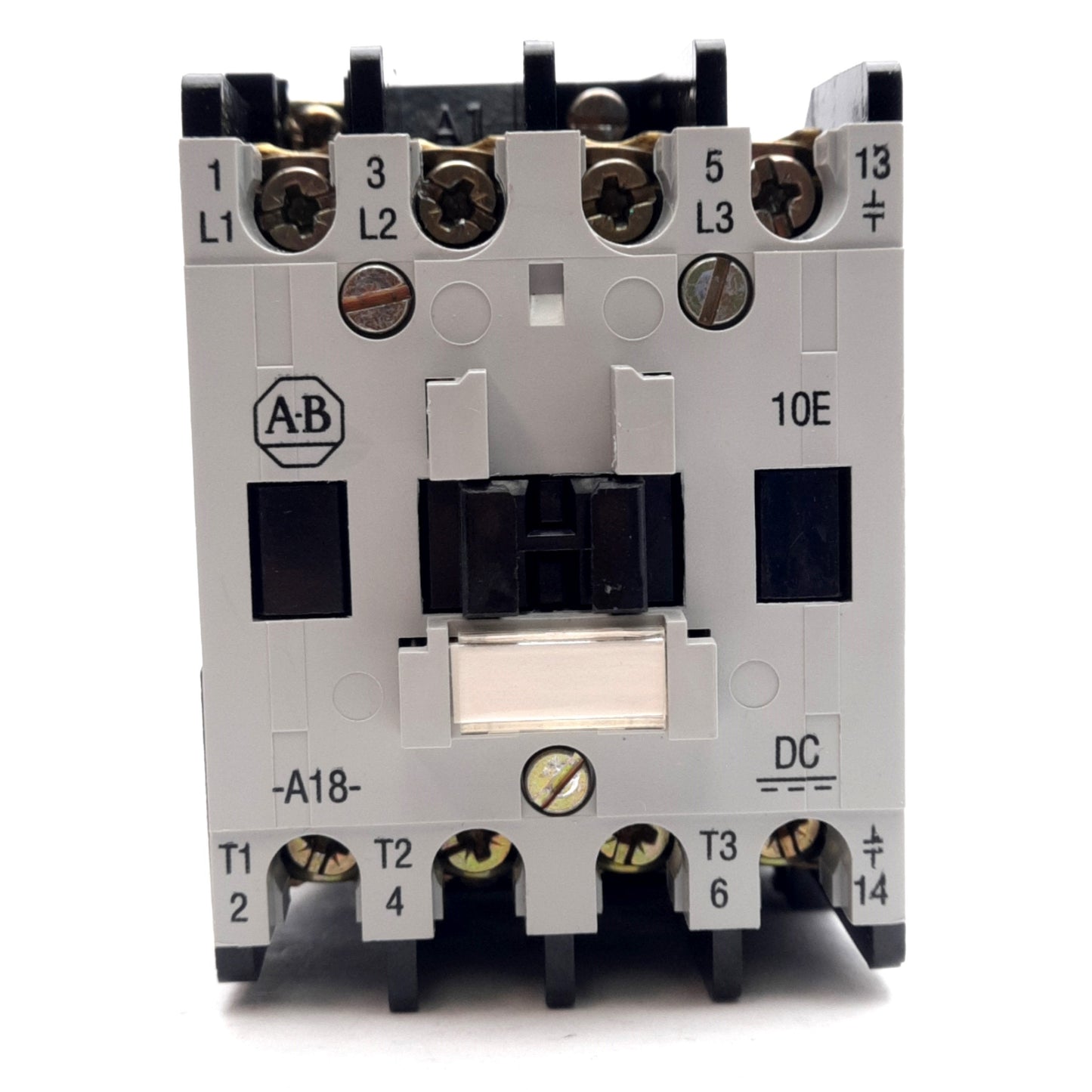 New – Open box Allen Bradley 100-A18NZ243 Contactor 3-Pole w/ Aux, 115-575VAC, 24VDC Coil