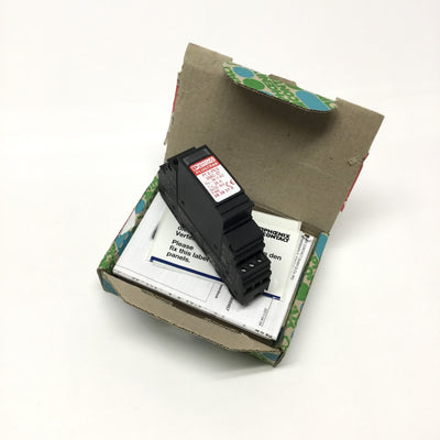 New Phoenix Contact PT2-PE/S 24AC-ST/FM Plugtrab Surge Protector w/Socket 24VAC, 26A