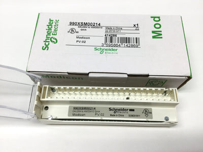 New Schneider 990XSM00214 Modicon Compact to X80 DAU204/AMO0410 Quick Wiring Adapter