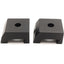 Used Lot of 2 Thorlabs RC1 Dovetail Carrier 1" x 1" *No Thumbscrews*