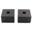Used Lot of 2 Thorlabs RC1 Dovetail Carrier 1" x 1" *No Thumbscrews*