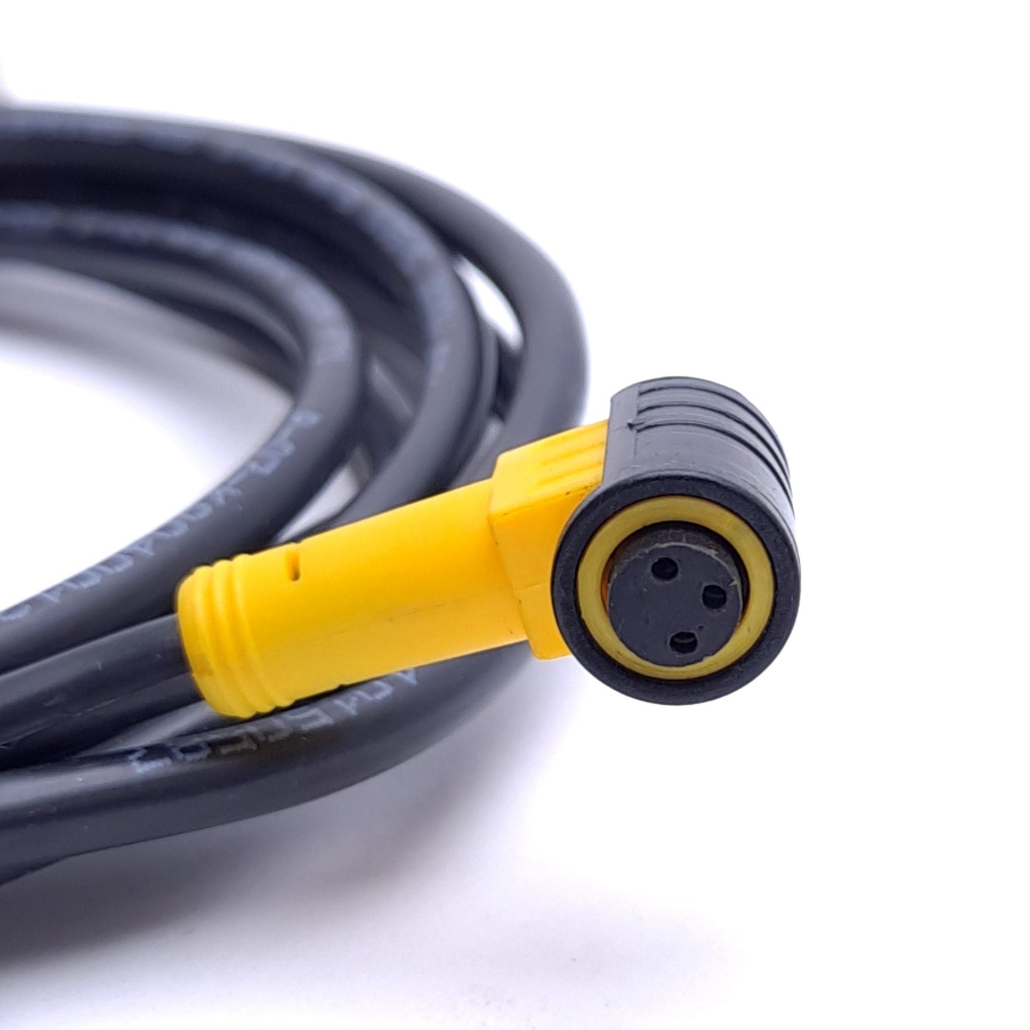 Used Turck PKW 3Z-2/S90 U0078 PicoFast Cordset M8 Right-Angle Female 3-Pin, 6ft