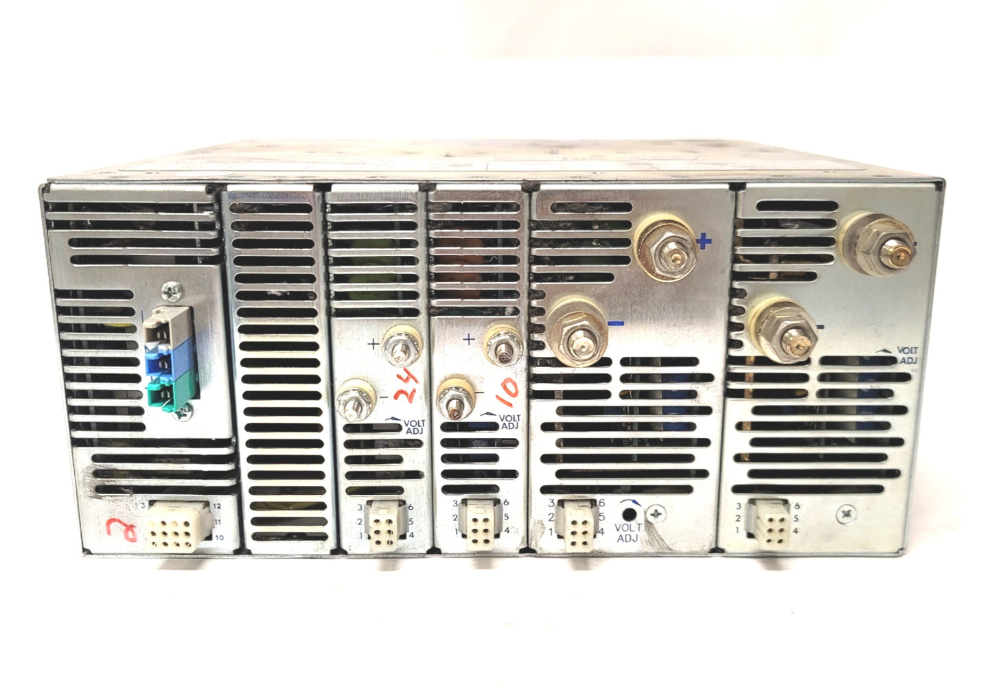 Used Power One HPM7CZCYBED8KS461 Power Supply 2500W, 5.4-7.4V, 8.4-10.4V, 10V, 24V