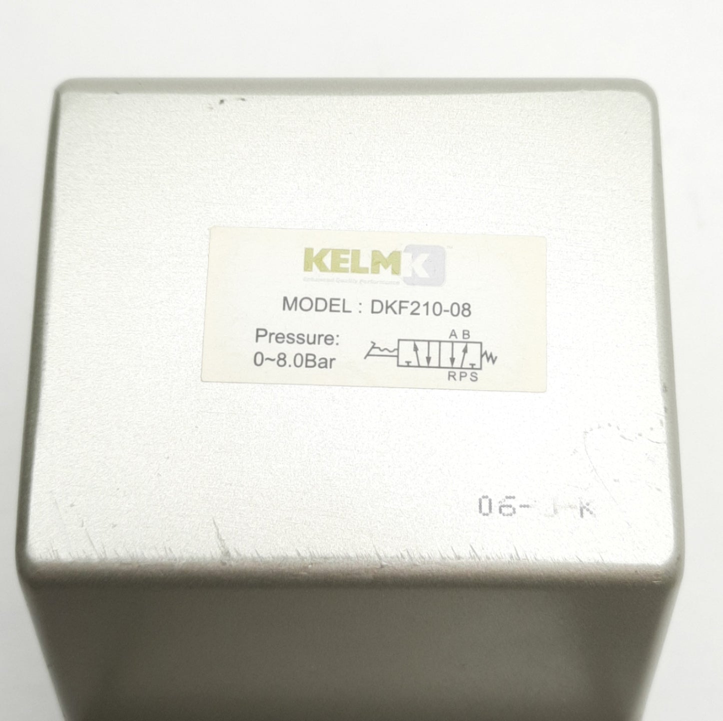 Used KelmK DKF210-08 Manual Spring Return Foot Valve, 1/4in BSPP, 8-Bar Max, 5/2Way