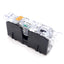 Used Bussmann BCM603-xC Class CC Stackable Fuse Block, LED, 600VAC 30A, DIN Rail