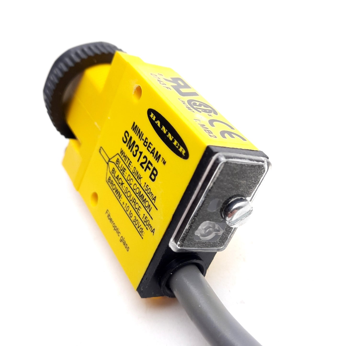 New – Open box Banner SM312FB Photoelectric Sensor Infrared Bipolar NPN/PNP, 10-30VDC, 4-Pin 2m