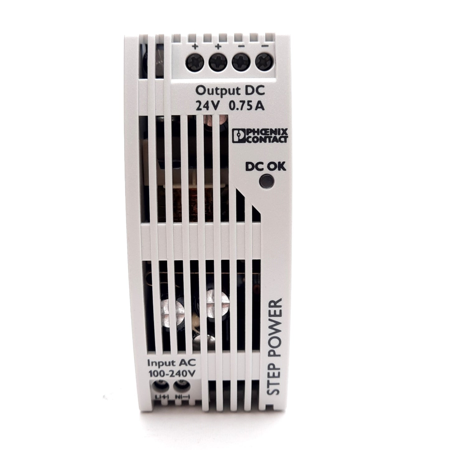 New – Open box Phoenix Contact 2868622 Power Supply Unit, 100-240VAC IN, 24VDC OUT, DIN Rail