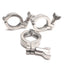 Used Lot of 3 VNE 13MHHM Heavy Duty Sanitary Clamp Fittings, 1-1/2in Tube Size OD