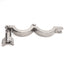 Used Lot of 3 VNE 13MHHM Heavy Duty Sanitary Clamp Fittings, 1-1/2in Tube Size OD