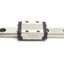 Used Nippon Bearing SEB9A Ball Bearing Carriage w/ 6in Rail, 10mm x 5.5mm x 28.1mm