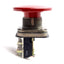 New Allen Bradley 800T-D6JA Momentary Pushbutton, Red, ø30.5mm, 1NO+1NC, 600V 10A
