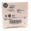 New Allen Bradley 800T-D6JA Momentary Pushbutton, Red, ø30.5mm, 1NO+1NC, 600V 10A