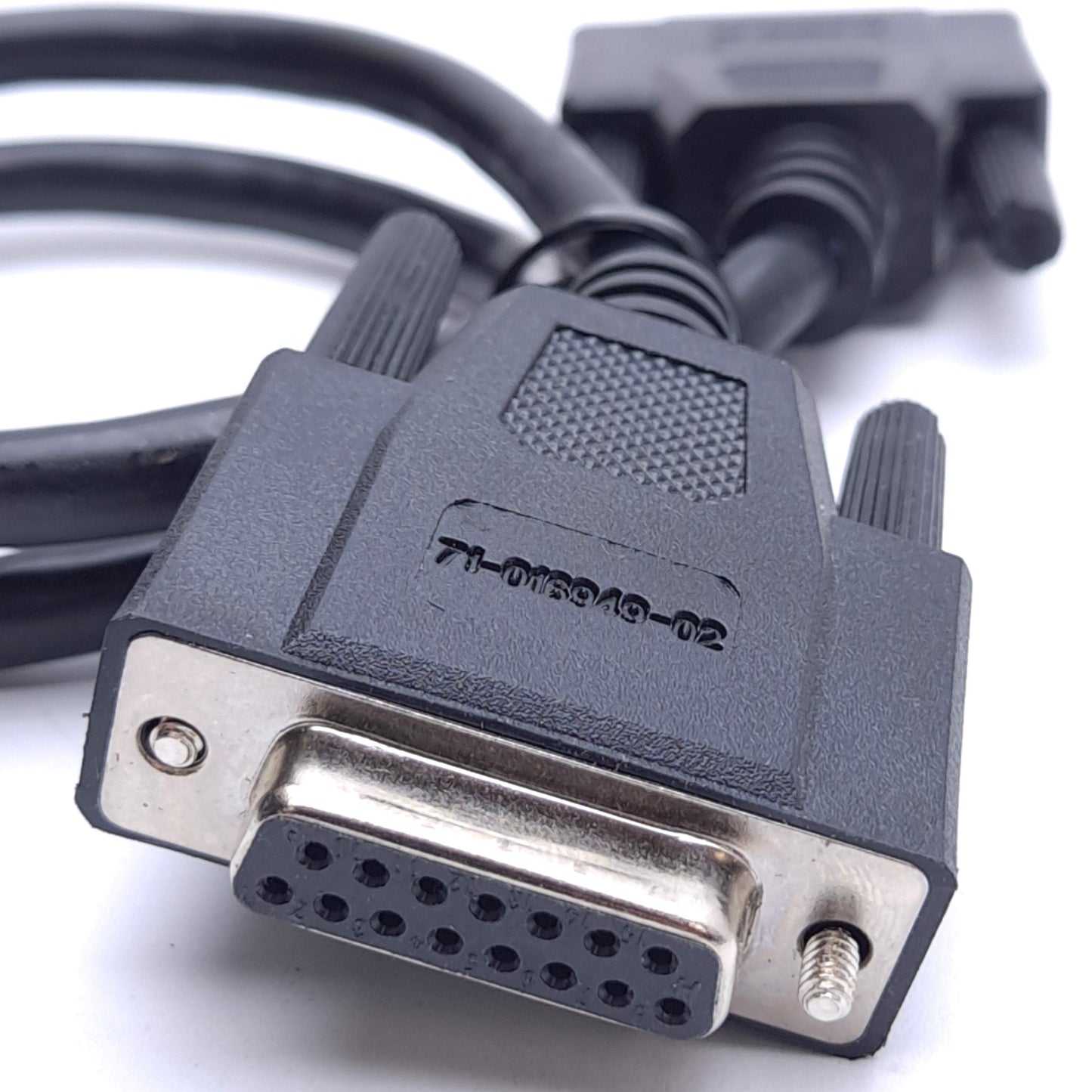 Used Parker 71-016949-02 Compumotor Expansion Cable, DB15 Male to DB15 Female, 2ft
