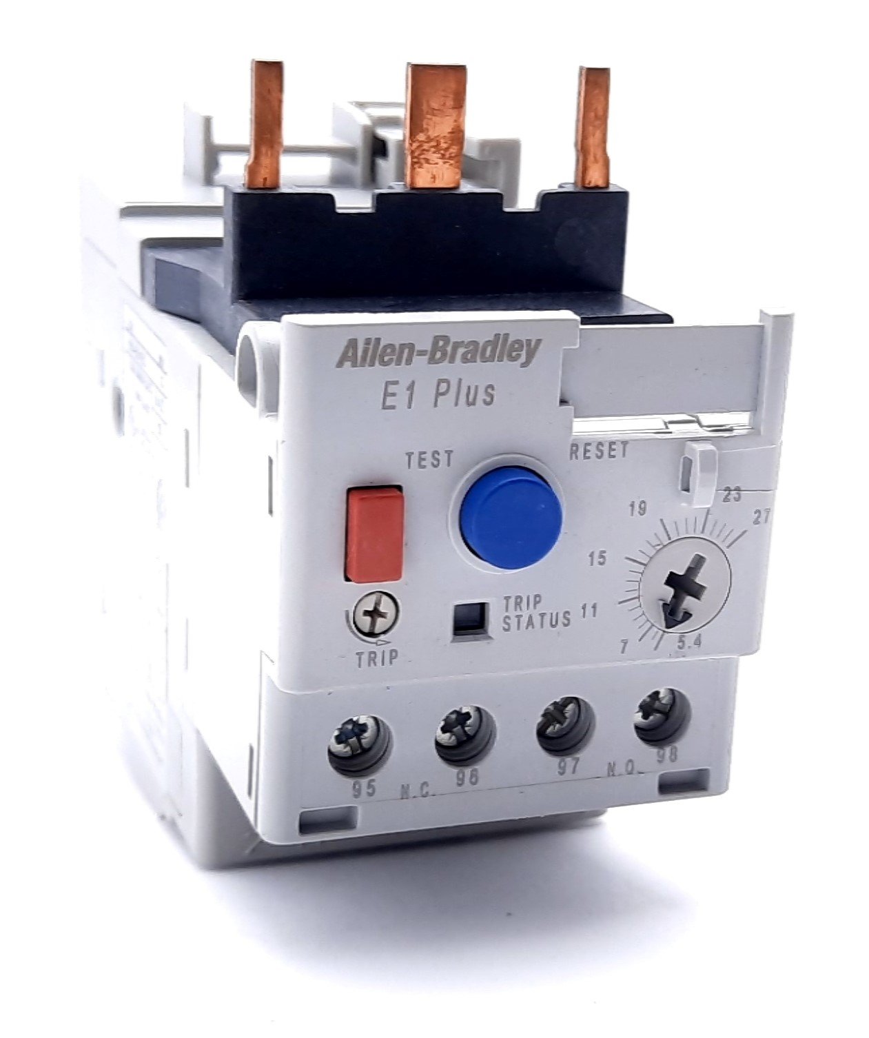 Used Allen Bradley 193-ED1ED Overload Relay Fixed Class 10 3 Phase 5.4-27A