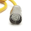 Used Parker 71-025010-05 F-9F1-05 Compax3 Servo Drive/Motor Cable 17-Pin Circular
