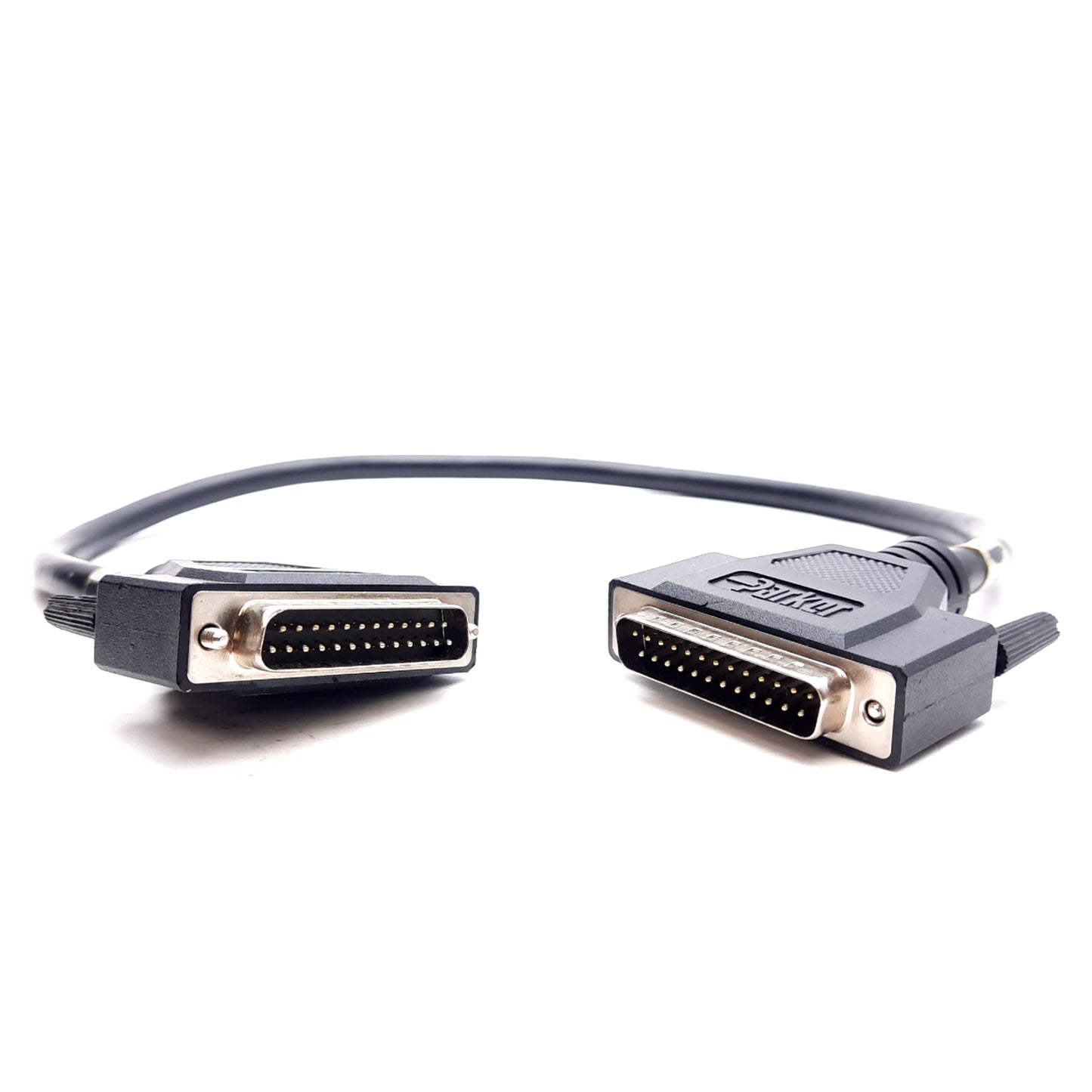 Used Parker Compumotor 71-016999-02 I/O Module Cable, 25-Pin D-Sub Male, 2ft Long
