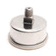 Used Noshok 25-410-100-PSI-1/4 Pressure Gauge, 0-100 Psi, 1/4in NPT, 2.5in Dial, SS