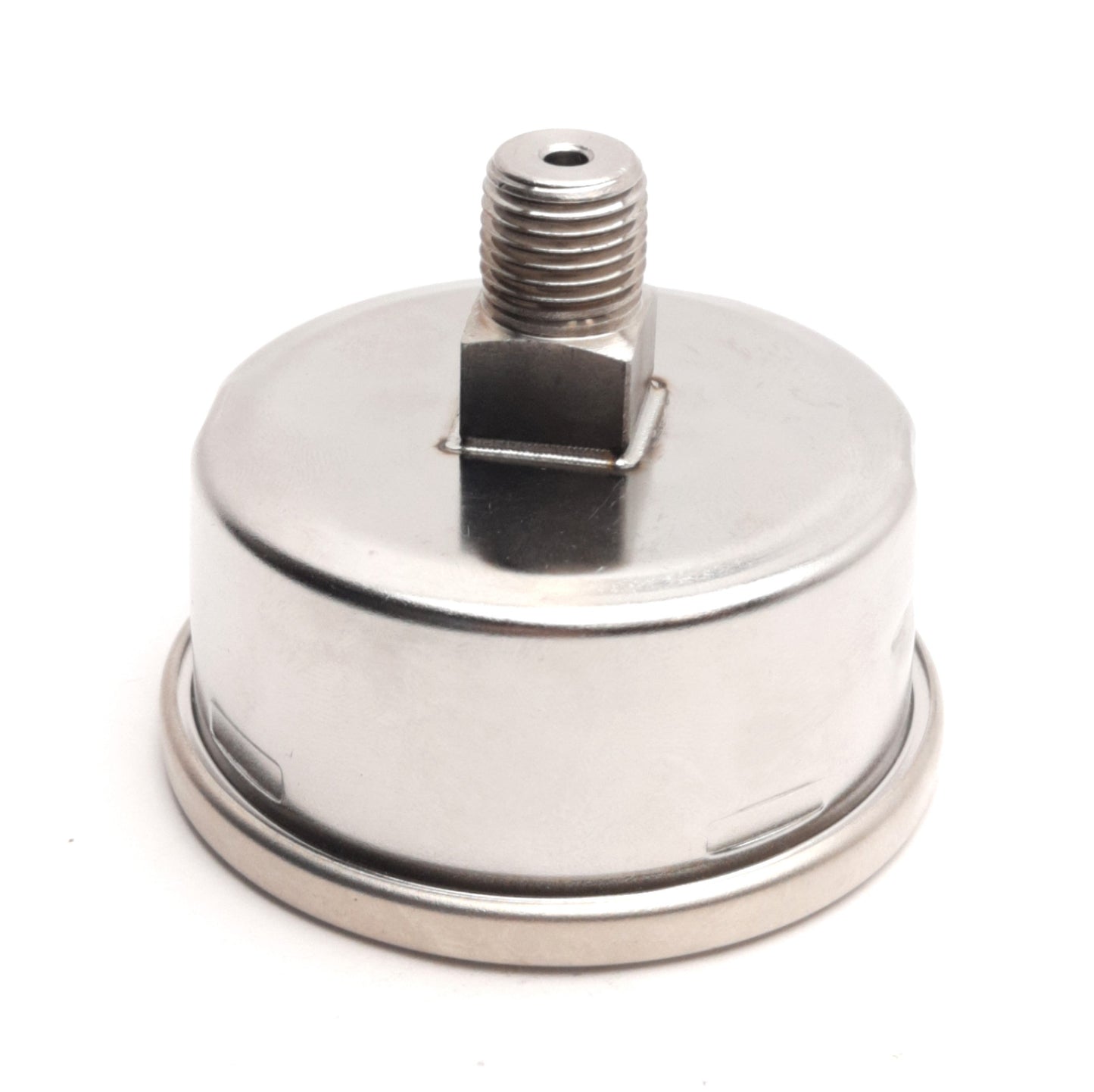 Used Noshok 25-410-100-PSI-1/4 Pressure Gauge, 0-100 Psi, 1/4in NPT, 2.5in Dial, SS