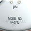 Used Enerpac H4071L Hydraulic Pressure Gauge, ø4in Face, 0-10,000psi, 1/2in NPTF