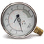Used Enerpac H4071L Hydraulic Pressure Gauge, ø4in Face, 0-10,000psi, 1/2in NPTF