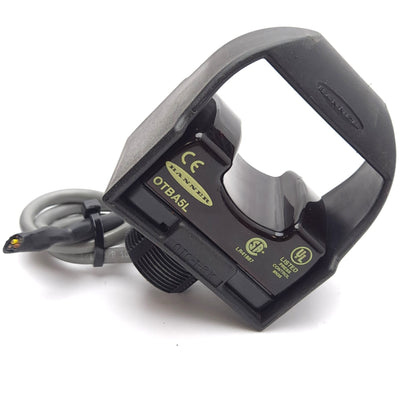 Used Banner OTBA5L Touch Button, 120VAC 7A Rating, SPDT, With OTC-1-BK Guard
