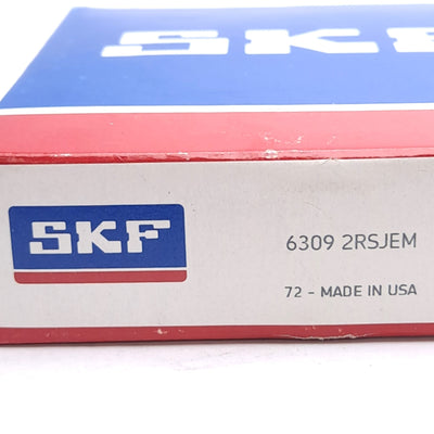 New SKF 6309 2RSJEM Single Row Deep Groove Ball Bearing, ø45mm Bore, ø100mm OD