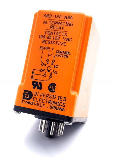 Used ATC Diversified Electronics ARB-120-ABA Duplexor Alternating Relay 10A 240VAC