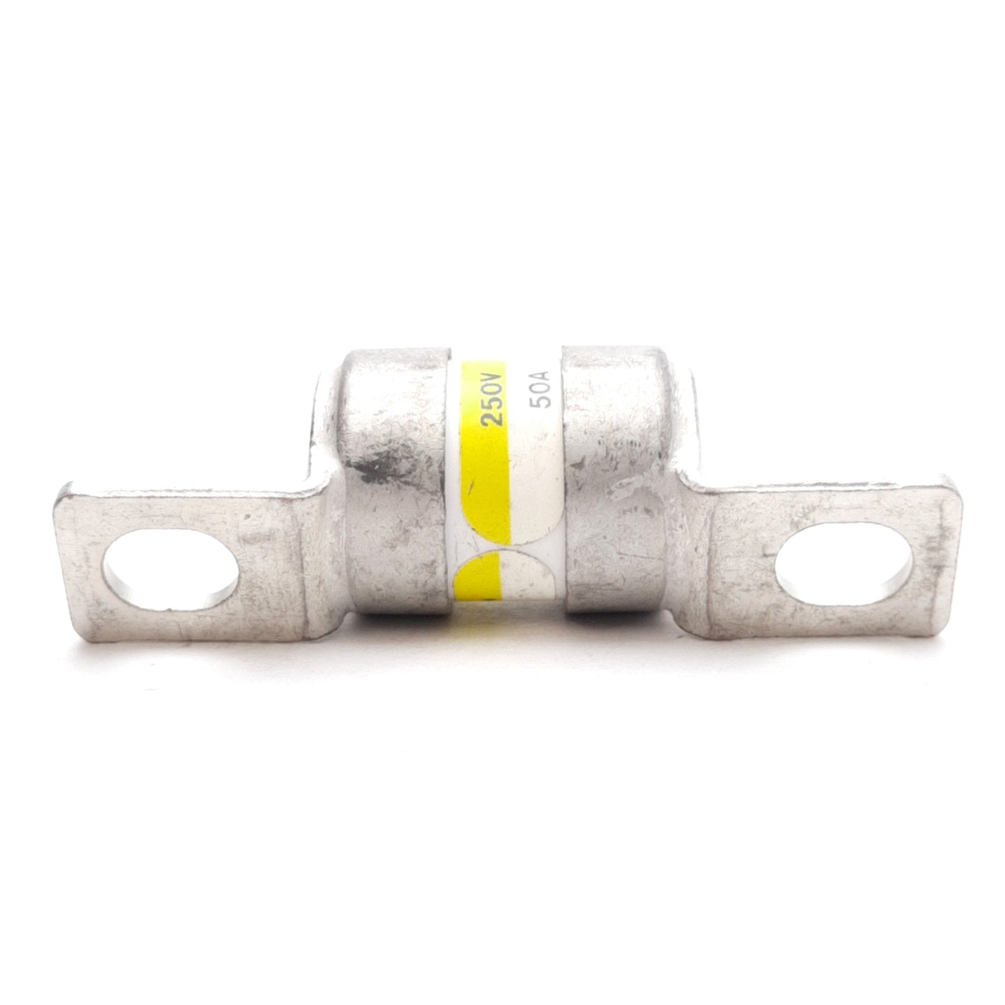 Used Kyosan 25FH50 Clearup Cylindrical Fast-Acting Fuse, ø18mm x 56.5mm, 250V 50A