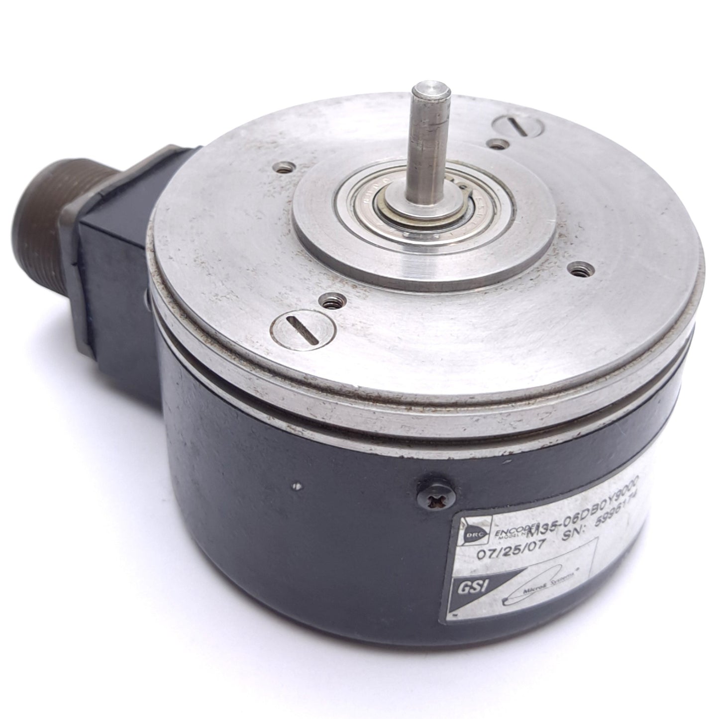 Used GSI M35-06DB0Y9000 Incremental Optical Rotary Encoder, ø6mm Shaft, 9000CPR, 5VDC