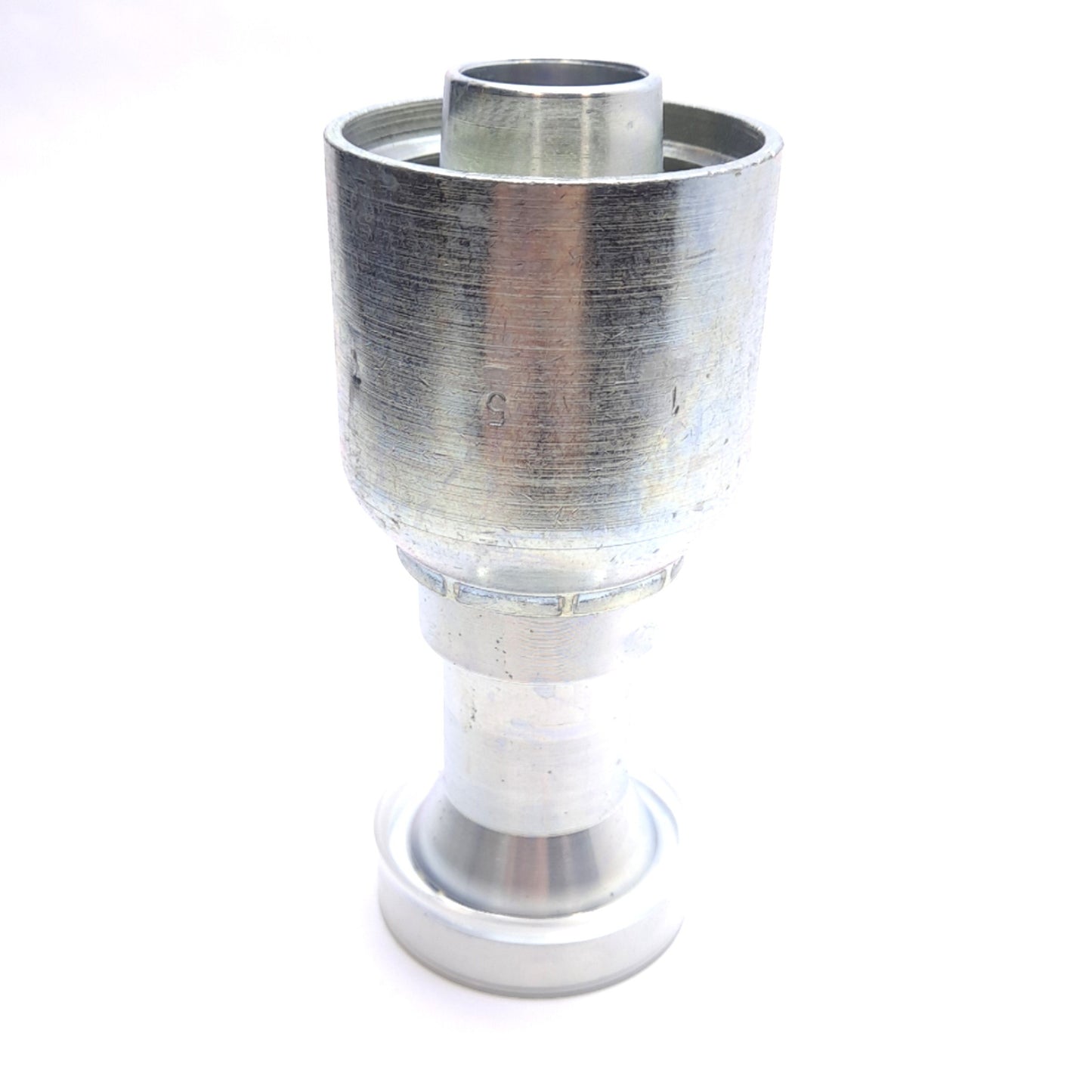 New – Open box Parker 11571-16-16 Crimp Style Hydraulic Hose Fitting, ø1in Port, ø1in Hose ID