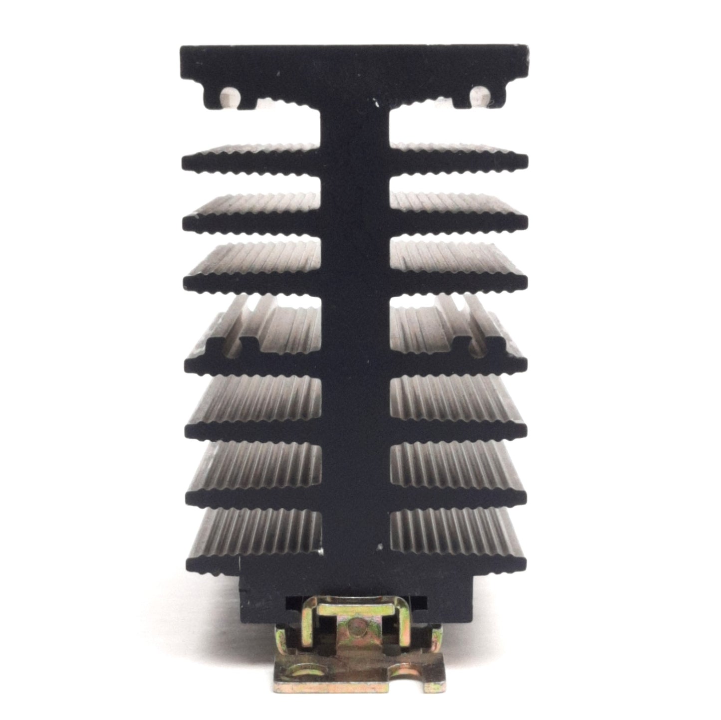 Used Carlo Gavazzi RHS45B Aluminum SSR Heatsink 1.85°C/W, DIN Rail, 45 x 103 x 80mm