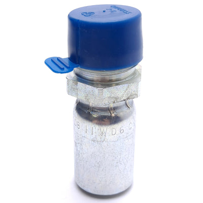 New – Open box Parker 1J0HY-10-10 Crimp Hydraulic Hose Fitting, Male Seal-Lok, ø5/16in Hose ID