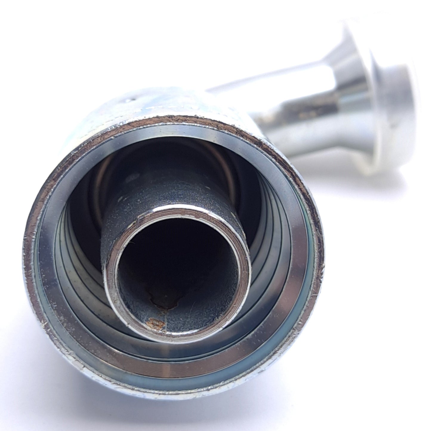 New – Open box Parker 11971-16-16 Crimp Style Hydraulic Hose Fitting, 90° Elbow, ø1in Hose ID