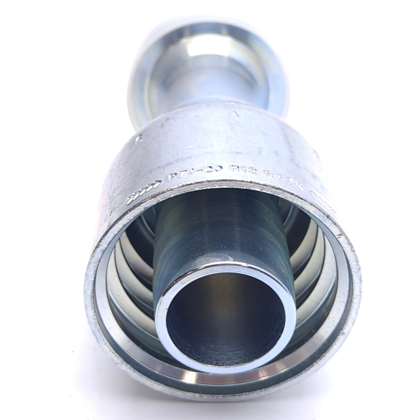 New – Open box Parker 16A71-20-20 Crimp Style Hydraulic Hose Fitting, ø1.25in Hose ID