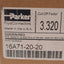 New – Open box Parker 16A71-20-20 Crimp Style Hydraulic Hose Fitting, ø1.25in Hose ID